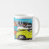 Tasse de café non-conformiste d'associé de (Devant droit)
