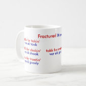 Tasse de café norvégienne rompue (Devant gauche)