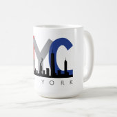 Tasse de café NYC (Devant droit)