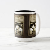 Tasse de café occidentale sauvage drôle de (Devant droit)