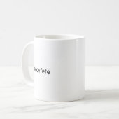 Tasse de café officielle de covfefe (Devant gauche)