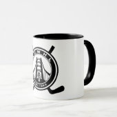 Tasse de café officielle de logo (Devant droit)