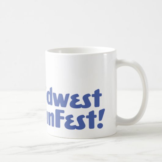 Tasse de café officielle de logo de Midwest (Droite)