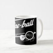 Tasse de café officielle de Nineball (classique) (Devant droit)