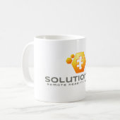 Tasse de café officielle de Solutionbee (Devant gauche)
