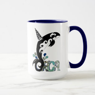 Tasse de café Orca Freedom Art