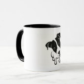 Tasse de café orientée de Jack Russell (Devant gauche)