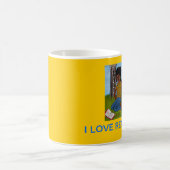 Tasse de café originale mignonne d'art (Centre)