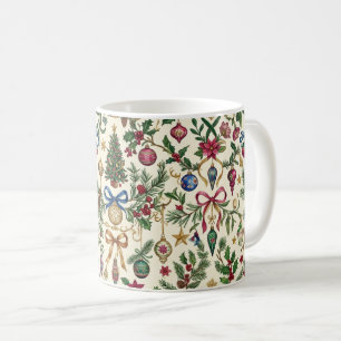 Tasse de café Ornement de Fête Élégant