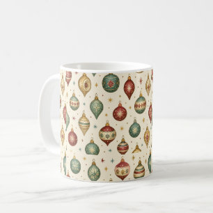 Tasse de café Ornement de Noël Boules de Noël vint