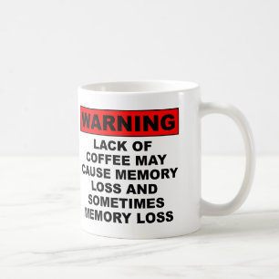 Tasse de café ou mug de voyage drôle sur la perte