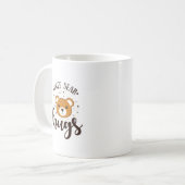 Tasse de café Ourson Câlin Mignon (Devant gauche)