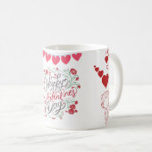 Tasse de café Ourson Chéri – Saint-Valentin parfai (Devant droit)