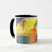 Tasse de café paisible (Devant gauche)