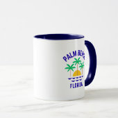 Tasse de café Palm Beach Floride (Devant droit)