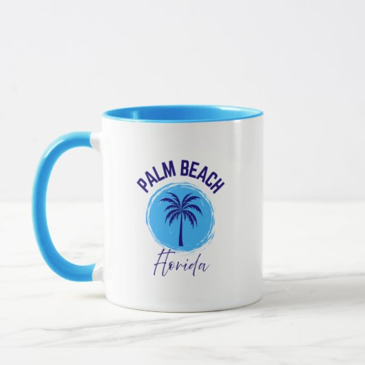 Tasse de café Palm Beach Floride (Gauche)