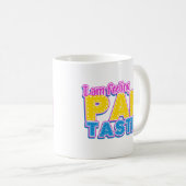 Tasse de café Pansexual de Casserole-tastic drôle (Devant droit)