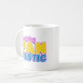 Tasse de café Pansexual de Casserole-tastic drôle (Devant gauche)