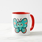 Tasse de café Papillon Kawaii Cuisine Bureau Art (Devant droit)
