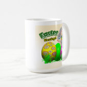 Tasse de café Pâques Bénédictions (Devant droit)