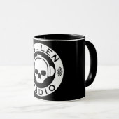 Tasse de café par radio renfrognée (Devant droit)