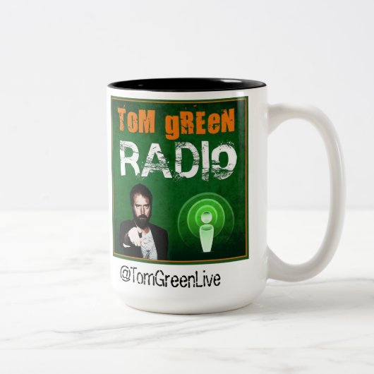 Tasse de café par radio verte de Tom (Droit)