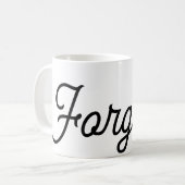 Tasse de café pardonnée (Devant gauche)