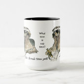 Tasse de café paresseuse de paresse de bureau de (Centre)