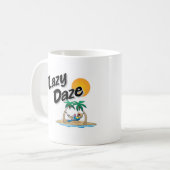 Tasse de café paresseuse de perroquet de Dazy (Devant gauche)