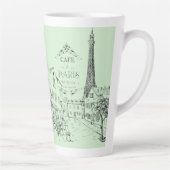 Tasse de Café Paris Latte (Droite)