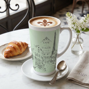 Tasse de Café Paris Latte