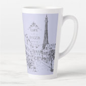 Tasse de Café Paris Latte (Droite)