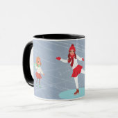 tasse de café patineurs (Devant gauche)