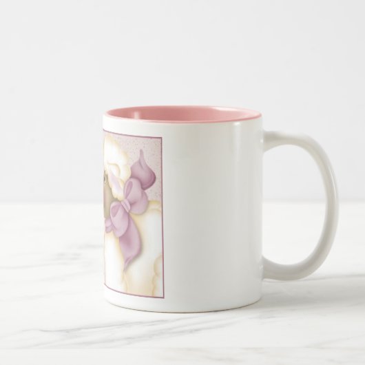 Tasse de café pelucheuse de la brebis (Droit)