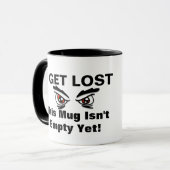 Tasse de café Perdu dans l'espace (Devant gauche)