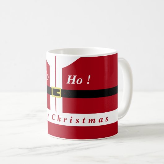 Tasse de café Père Noël (Devant droit)