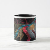 Tasse de café personnalisable de base de crâne ! (Centre)