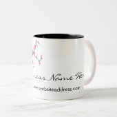 Tasse de café personnalisable de branche d'arbre (Devant droit)