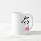 Tasse de café personnalisable de tasse de future (Devant droit)