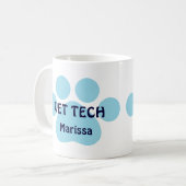 Tasse de café personnalisable de technologie de (Devant gauche)
