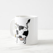 Tasse de café personnalisable d'enfants de vache (Devant gauche)