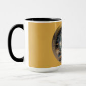 Tasse de café personnalisable Lion Zodiaque (Gauche)