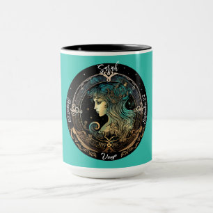 Tasse de café personnalisable Vierge Zodiaque
