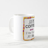 Tasse de café personnalisée (Devant gauche)