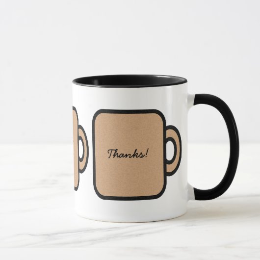Tasse de café personnalisée (Droite)