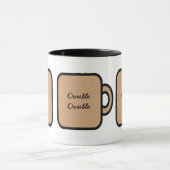 Tasse de café personnalisée (Centre)