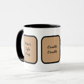 Tasse de café personnalisée (Devant gauche)