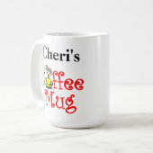 Tasse de café personnalisée (Devant gauche)