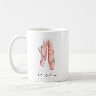 Tasse de café personnalisée avec chaussures de bal
