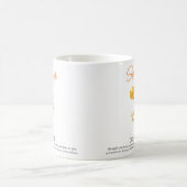 Tasse de café personnalisée avec fleur de naissanc (Centre)